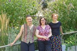 Lisa Ramchen, Susanne Komorowski und Johanna Falkenhahn